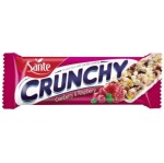 Sante Baton Crunchy Żurawina - Malina w polewie waniliowej 40g