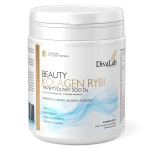 DivaLab Beauty Kolagen Tripeptydy rybie 500 Da śluz ślimaka NAD+ Q10 250 g