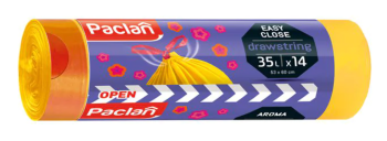 Paclan Worki z taśmą zapachowe 35L 14 sztuk