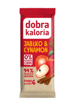 Dobra Kaloria Baton jabłko & cynamon 35g