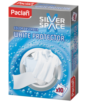 Paclan Silver Space Color Absorber chusteczki do prania białe 10 sztuk