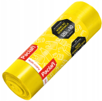 Paclan Worki do segregacji plastik żółty 120L 10 sztuk